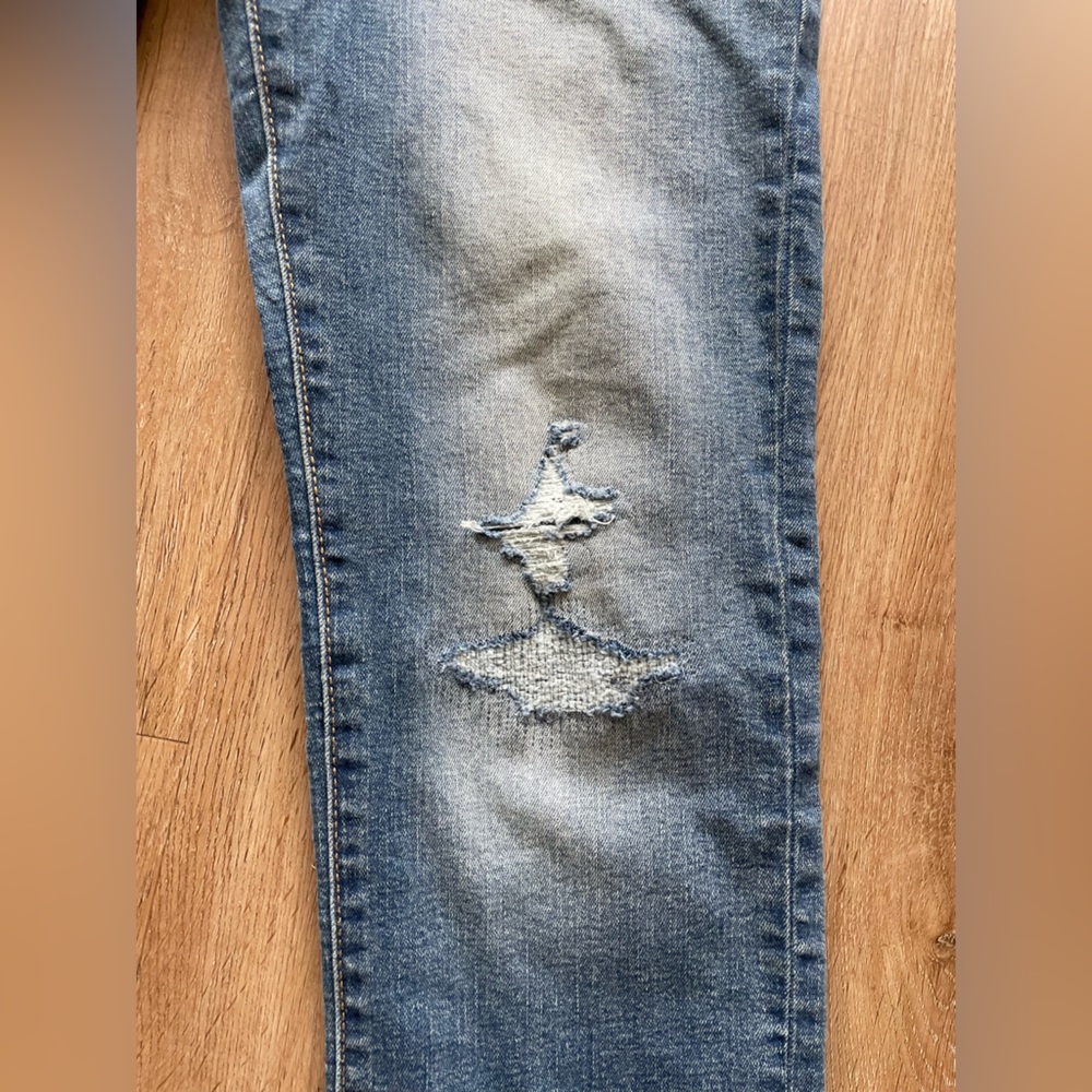 Old Navy Karate Slim Ripped Boys Jeans Size 14 with Built-in Flex Max - Picture 2 of 10